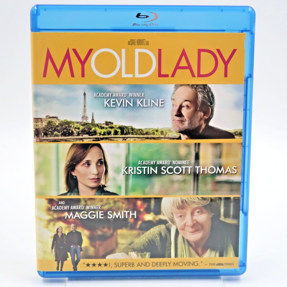 My Old Lady Blu-ray 2015 Drama Movie Kevin Kline Maggie Smith PG BBC